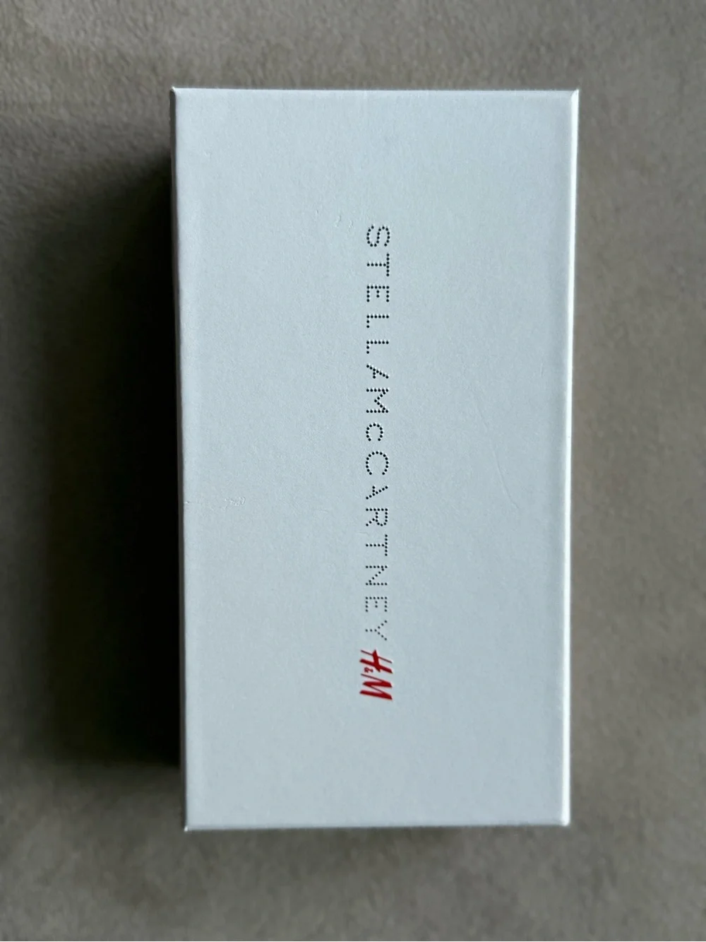Stella McCartney Red Script Logo Key & Card Holder